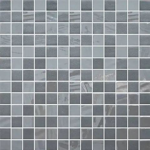 Mosaïque Opalo Stone Gris lustré 12 po x 12 po
