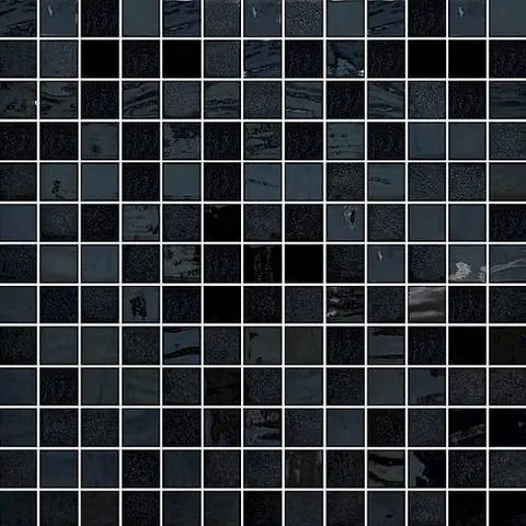 Mosaïque Opalo Stone Noir lustré 12 po x 12 po