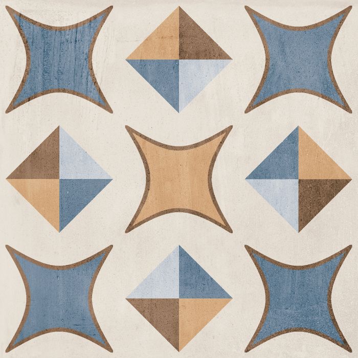 Carreau Patchwork Colors 04 mat 8 po x 8 po
