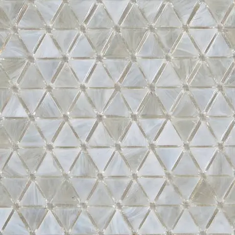 Mosaïque Symphony Trigonal Barren lustré 12 po x 12 po