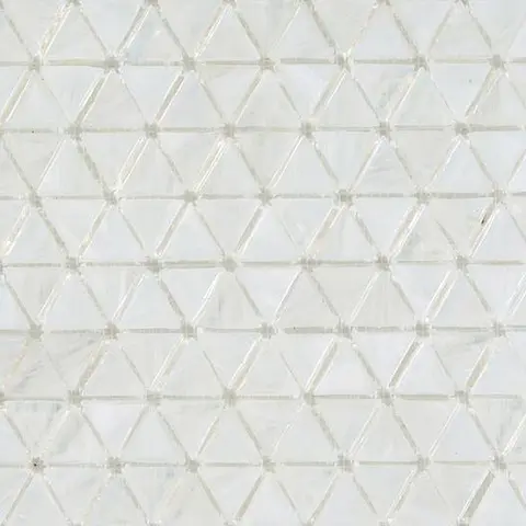 Mosaïque Symphony Trigonal Porcelain lustré 12 po x 12 po