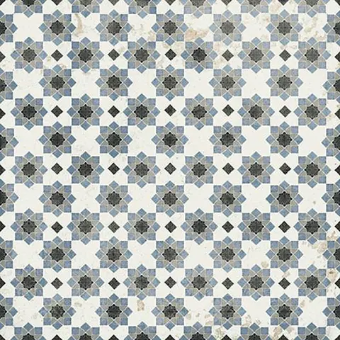 Carreau New Vintage Decoro 1 naturel 8 po x 8 po