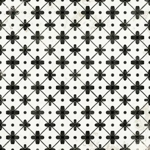 Carreau New Vintage Decoro 6 naturel 8 po x 8 po