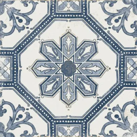 Carreau New Vintage Decoro 8 naturel 8 po x 8 po