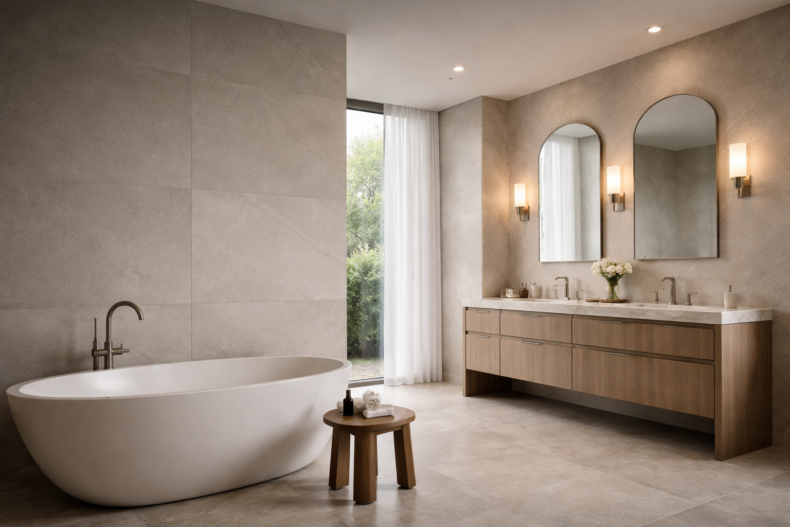 Salle de bain moderne