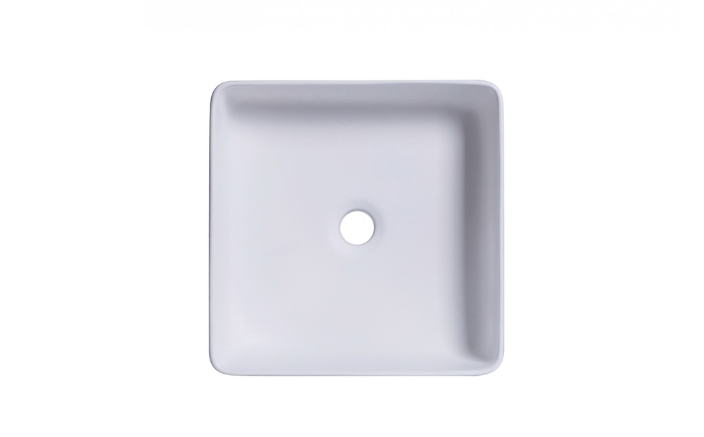 Lavabo 14 3/8'' - Blanc Mat