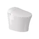 Toilette Intelligente O SMART, allongée, simple chasse de 4 l. MAP 800g, siège bidet, blanc lustré, 