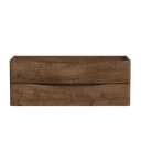 Vanité murale double Fiori 48" rosewood