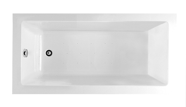 Bain sur Podium Liberty 72x32" Blanc