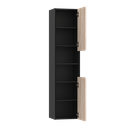 Armoire Dakar 16x67" - noir mat