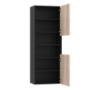 Armoire Dakar 24x67" - noir mat