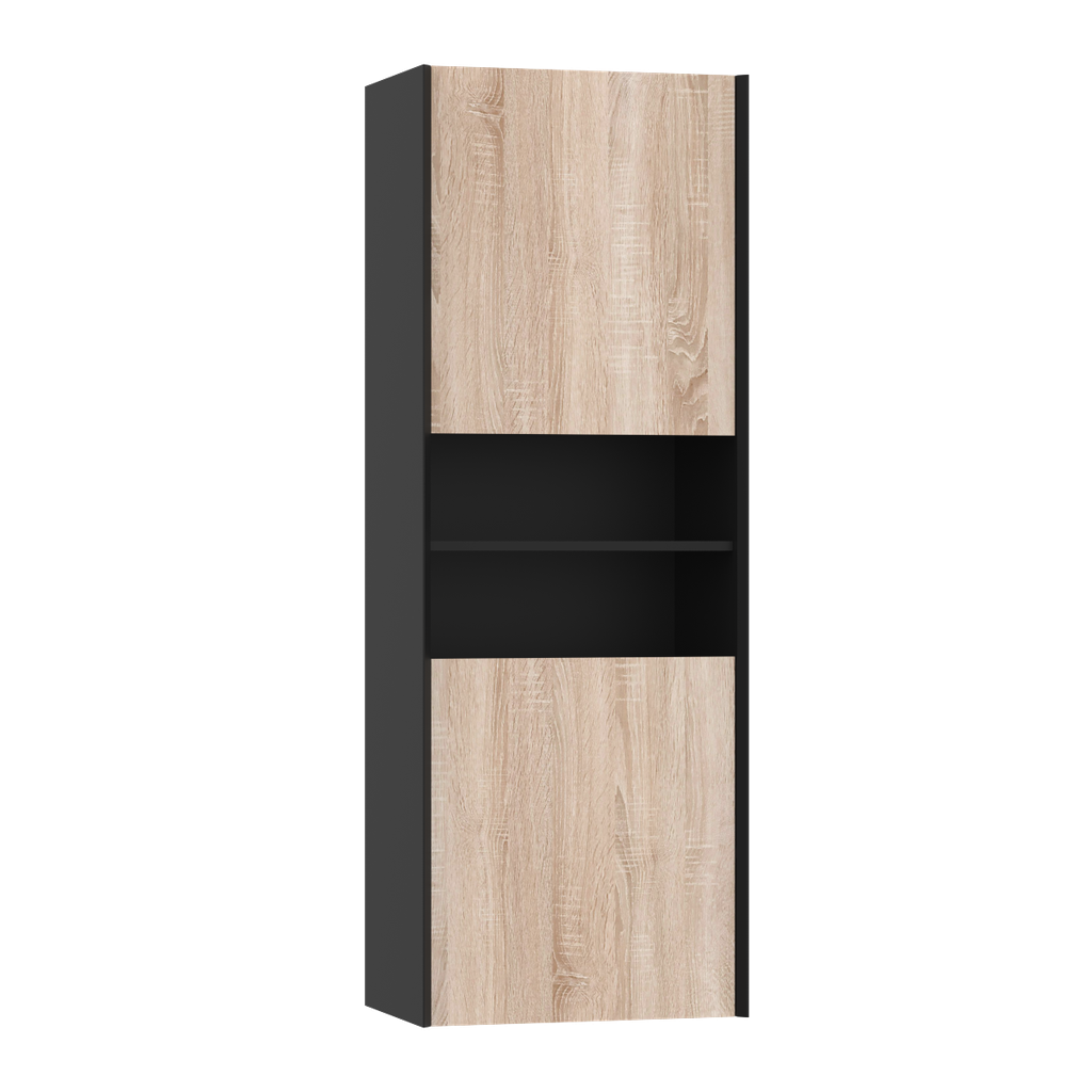 Armoire Dakar 24x67" - noir mat