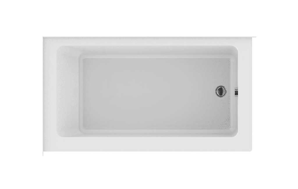 Bain Loft 6631 L-SF - 1 jupe (devant), drain à gauche, AeroMassage™