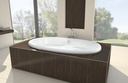 Bain sur Podium Legende 72" Blanc