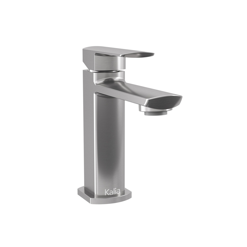 Grafik™ Robinet Monotrou de Lavabo sans Drain Nickel Pur Pvs