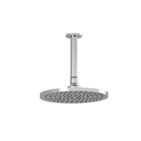 Kontour™ Plus Tête de Pluie de 254mm (10'') avec Bras Vertical Au Plafond de 153mm (6'') Chrome