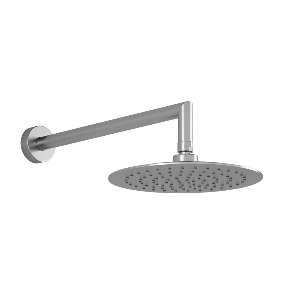 Cité™ Tête de Pluie de 229mm (9'') avec Bras Mural 90 Degrees Portée de 356mm (14'') Chrome