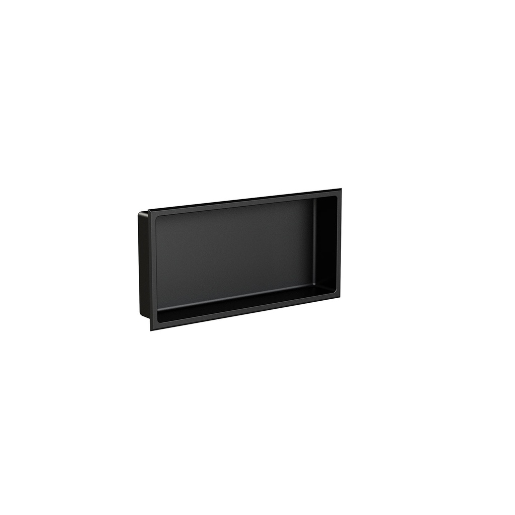 Niche Inox Noir Mat 12'' X 24'' X 3-3/4'' (305mm X 610mm X 95mm)