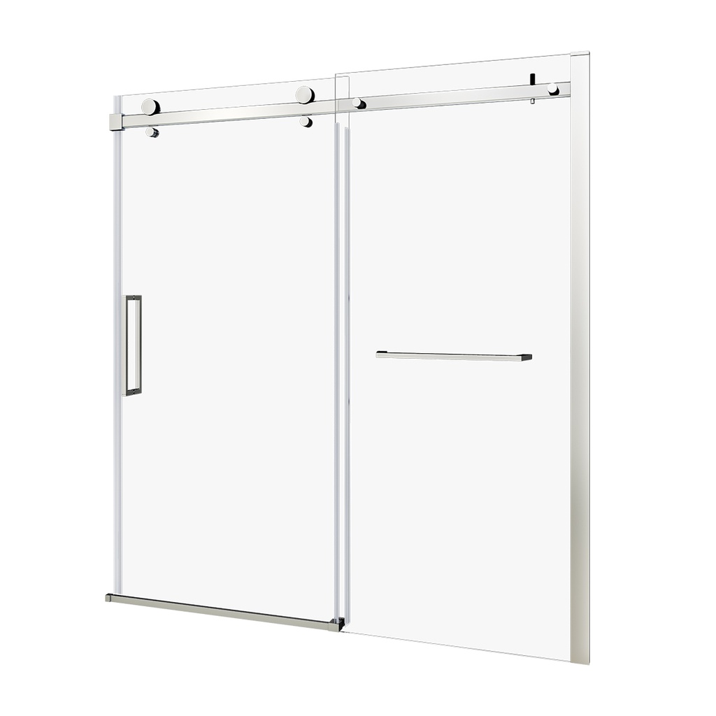 Bellini 48 porte alcove chrome clair