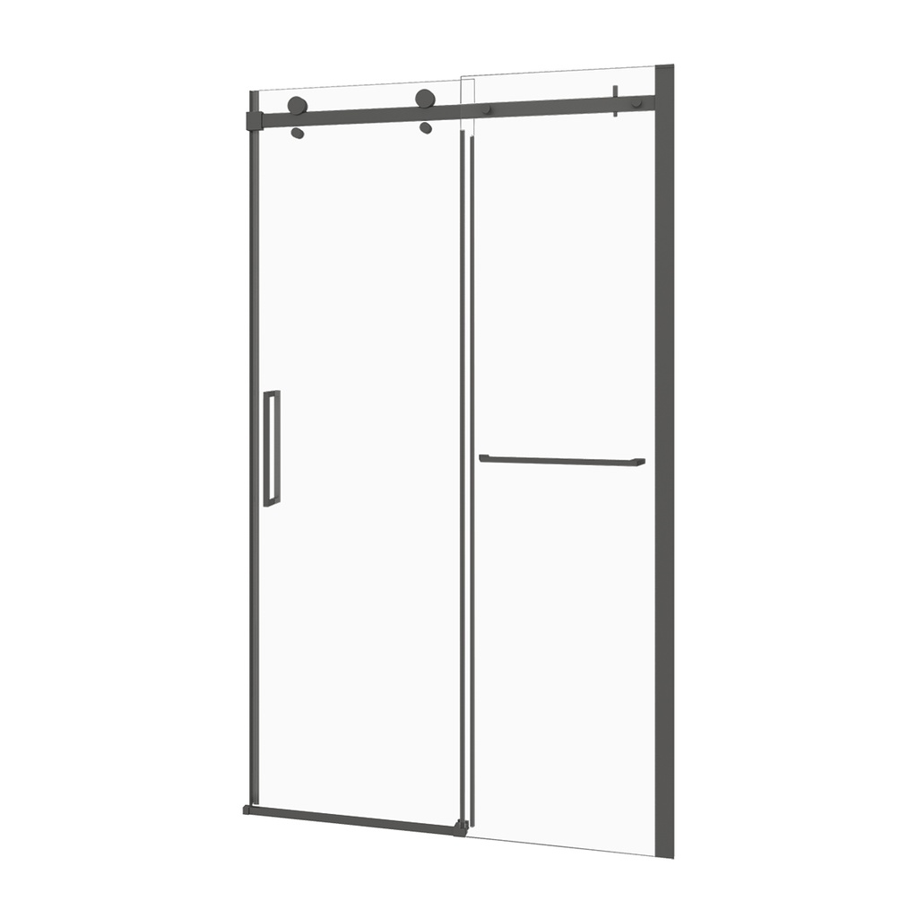 Bellini 48 Porte Alcove Noir Mat Clair