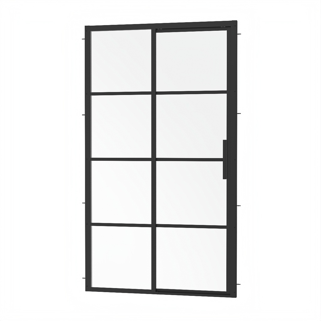 Mecanex 48'' Porte Alcove Noir Clair Gauche