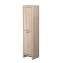 Armoire sur Pieds à Pentures Droites Lima 16" Chêne Blanc