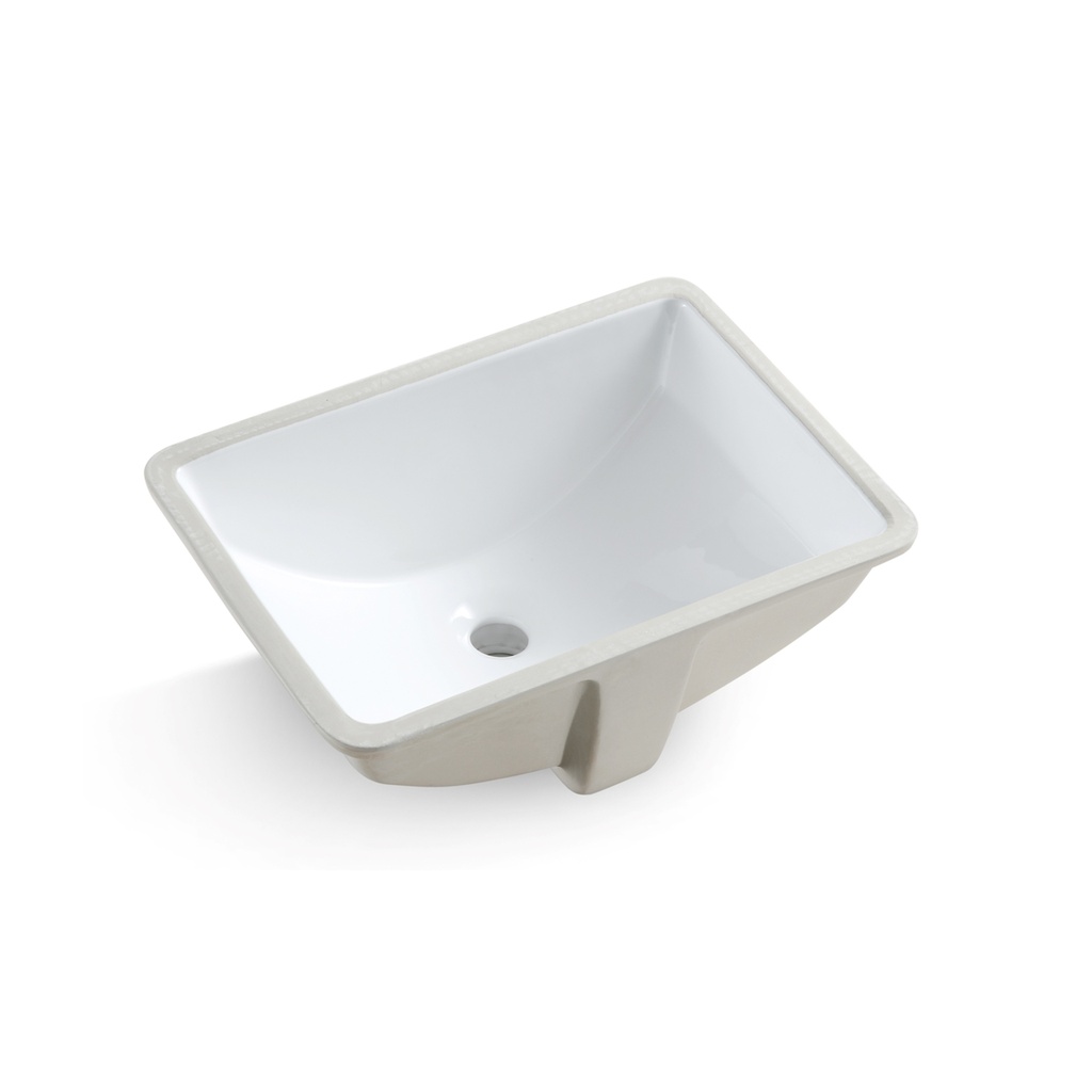 Lavabo Sous-comptoir 18 1/8'' - Blanc Lustré