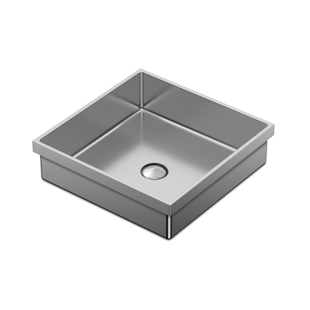 Lavabo Semi-encastré 15 3/4'' - Brossé