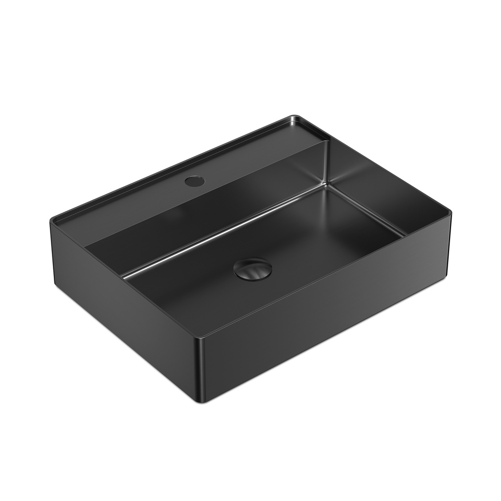 Lavabo 21 5/8'' - Noir Métallisé Brossé