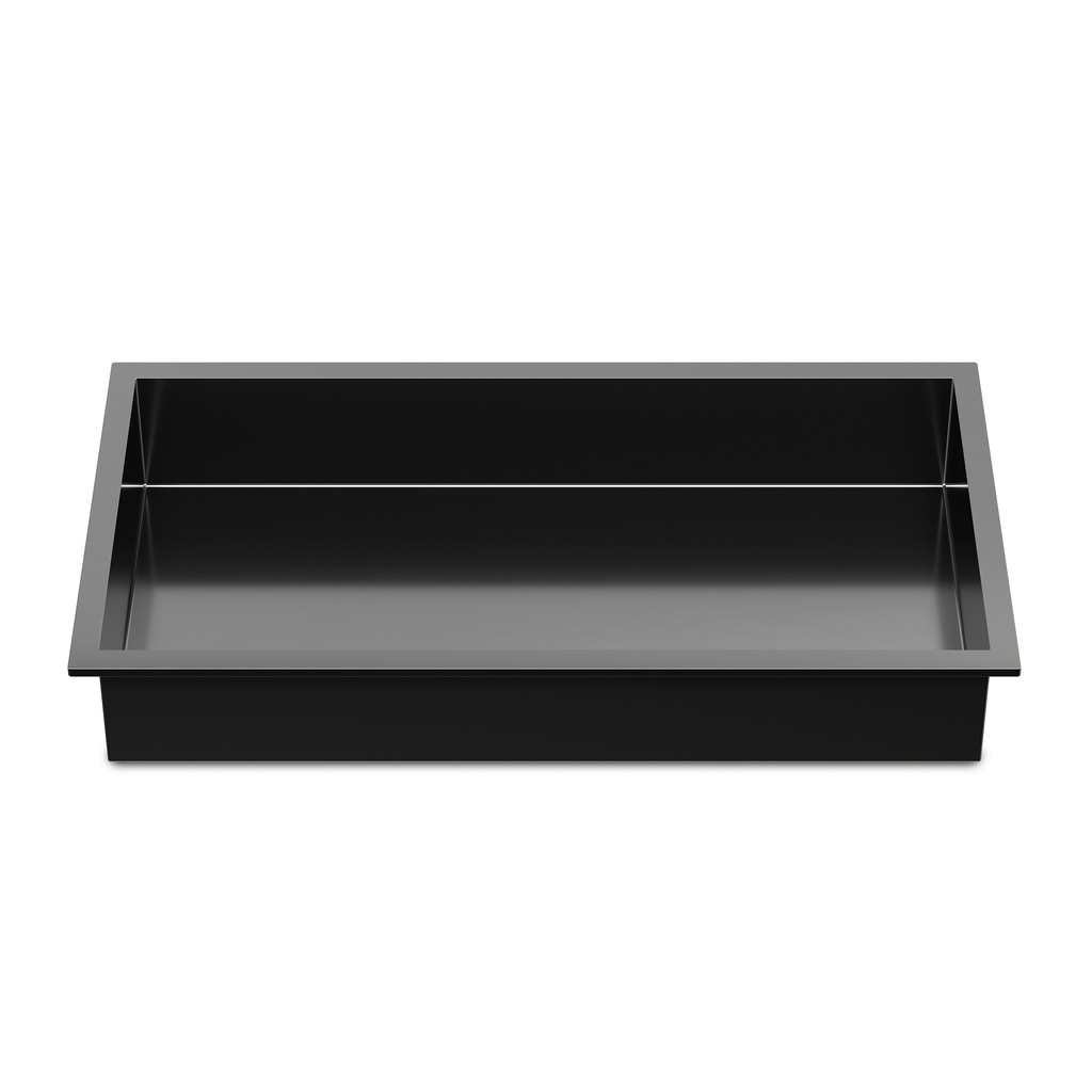 Niche 25 X 13 1/4'' - Noir Métallisé Brossé