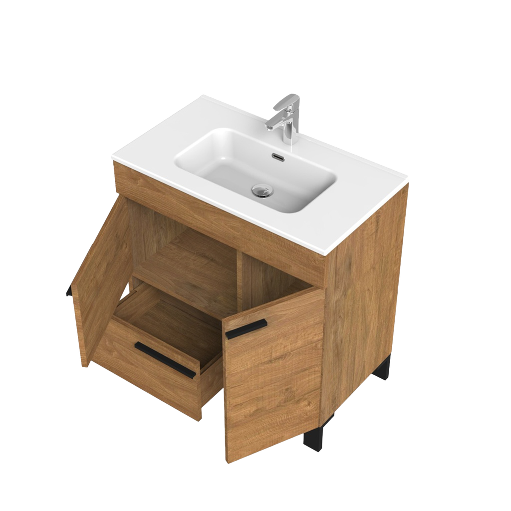 Meuble-lavabo sur Pieds Lima 32" Ironwood