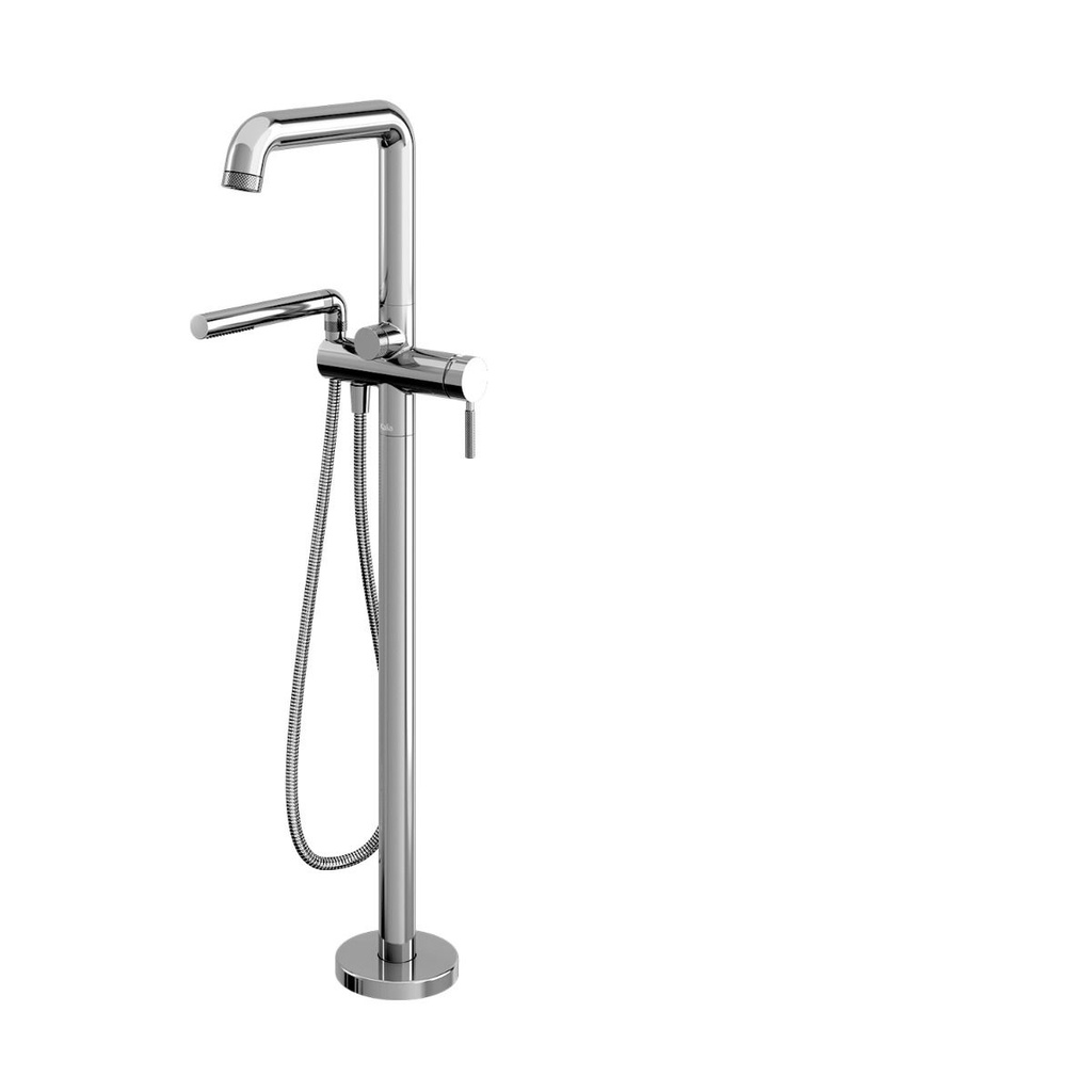 Preciso™ Robinet de Plancher pour Baignoire avec Douchette avec Brut Chrome