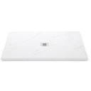 Roc-Base, Zero, 42"x36" [Calacatta Extra - Quartz blanc, grandes veines]