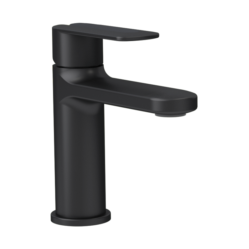 Robinet de lavabo monocommande Myrto - Noir