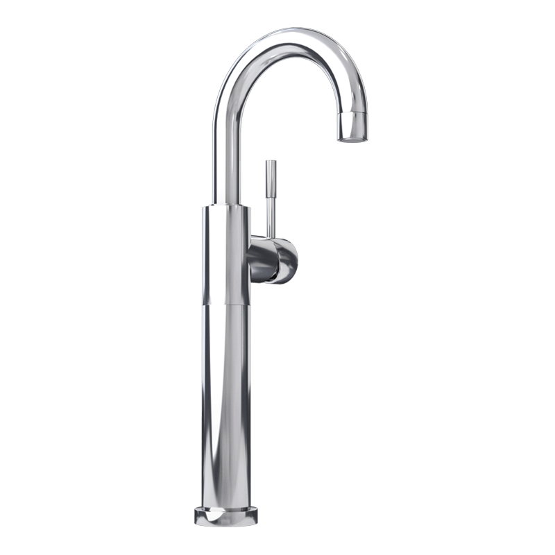 DANA ROBINET LAVABO MONO. SURELEVE SANS DRAIN 175mm CHROME