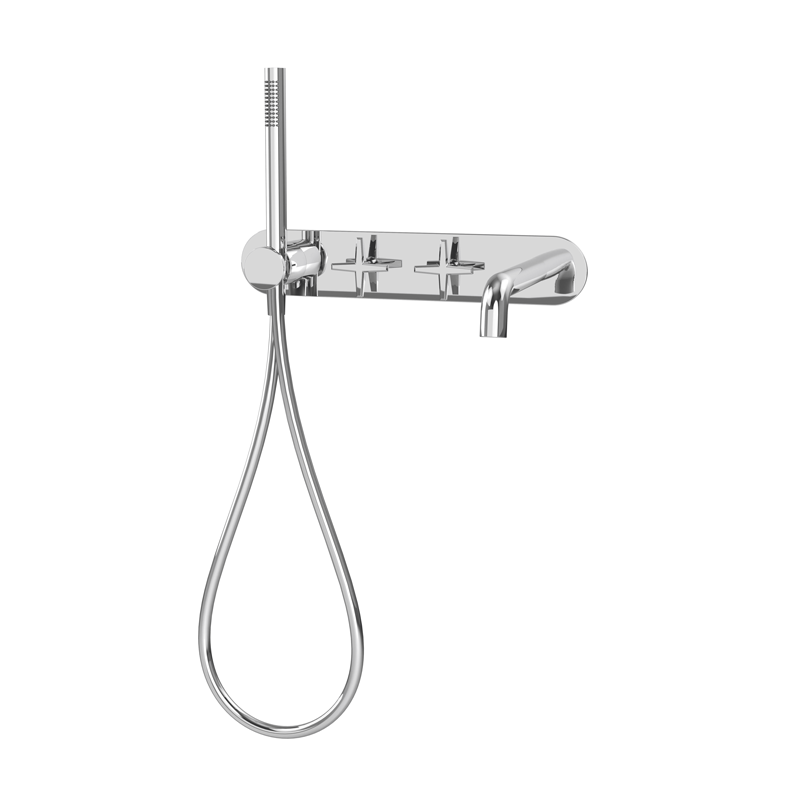 LEXA ROBINET DE BAIN MURAL CHROME