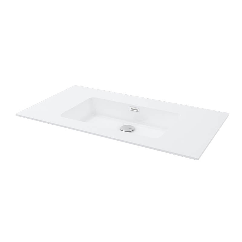 LAVABO 12mm BLANC SANS TROU