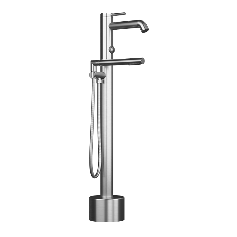 VERTIGO ROBINET DE PLANCHER POUR BAIN INOX