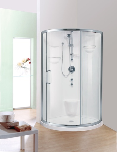 Douche Stella 36x36 1 Pièce, Ronde