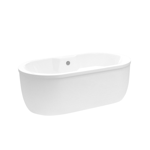 Bain Autoportant Sophia 66" Blanc