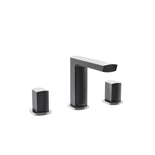 Grafik™ Robinet 8" C.c.de Lavabo Chrome/noir