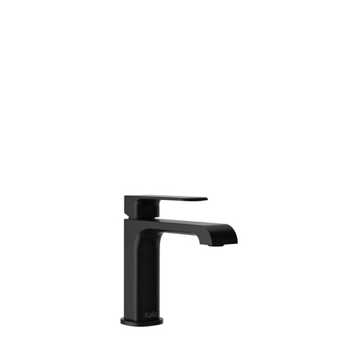 Sobrio™ Robinet de Lavabo Monotrou avec Drain à Pression et Trop-plein Noir Mat