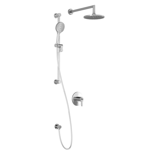 [BF1720-110] Kontour™ Tcd1 : Aquatonik™ T/p Coaxial Shower System With Wallarm Chrome