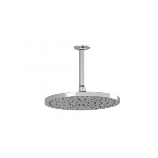 Cité™ Plus Tête de Pluie de 254mm (10'') avec Bras Vertical Au Plafond de 153mm (6'') Chrome