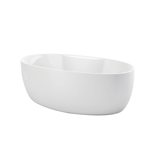 [TWV6733FA001] Baignoire Wave Autoportante 66 1/2" en Blanc Lustré