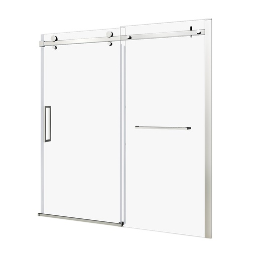 Bellini 48 porte alcove chrome clair