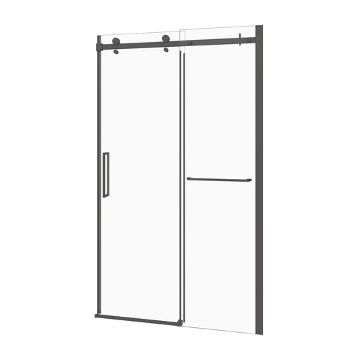 [DB24800ASTC71] Bellini 48 Porte Alcove Noir Mat Clair