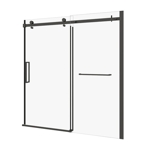 [DB26000ASTC71] Bellini 60 Porte Alcove Noir Mat Clair