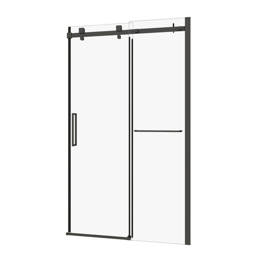 [DP24800ASTC71] Piazza 48 Porte Alcove Noir Mat Clair