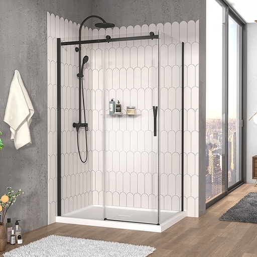 [DVI4800ASTC71] Vaia 48 Porte Alcove Noire Clair